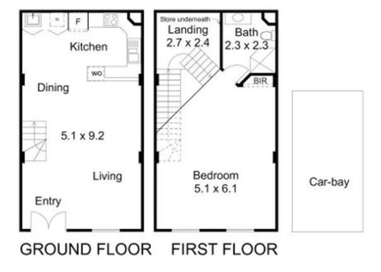 Lilys Quarters- Historic West End Apartamento *